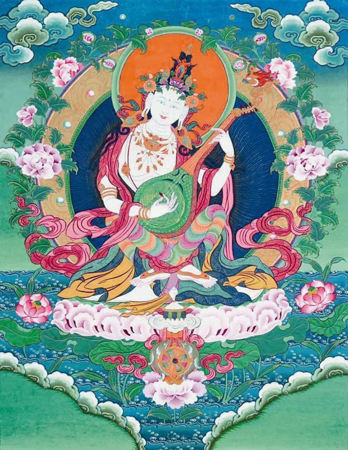 唐卡藝術展 體現藏人生活與信仰