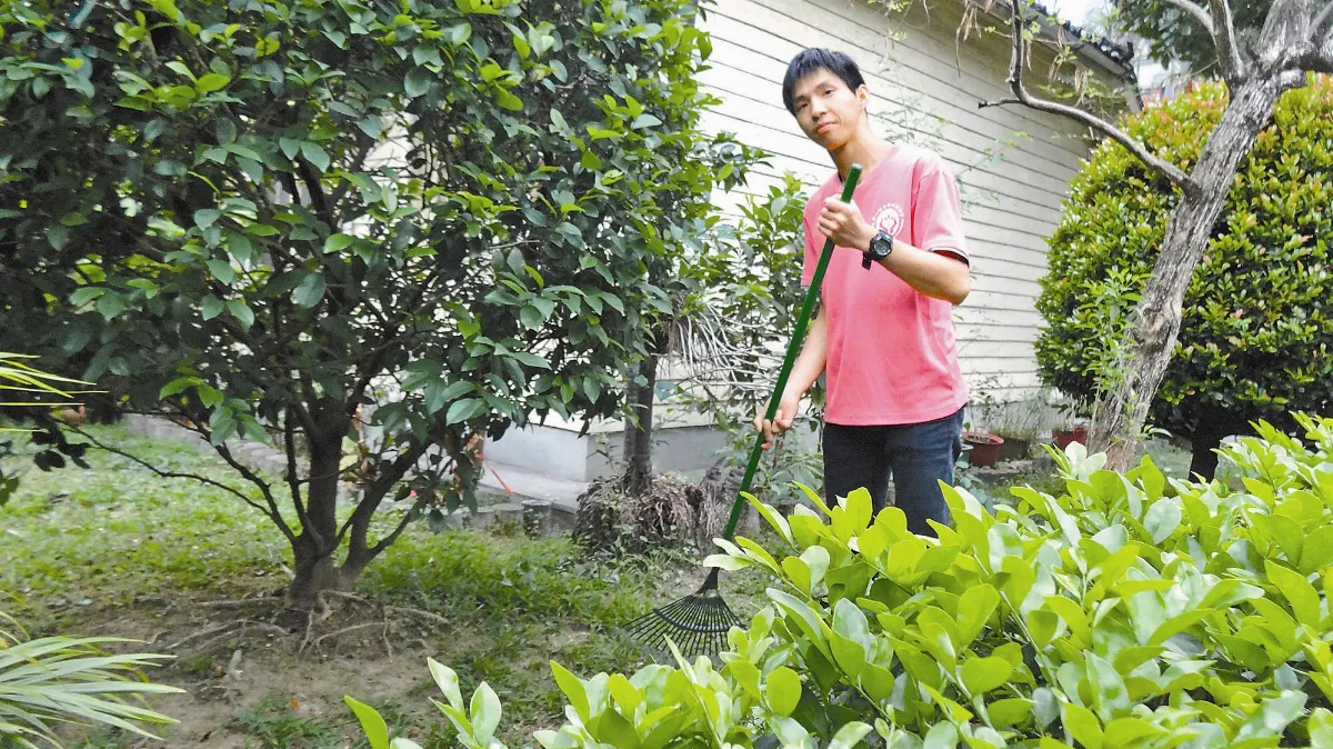 用愛守護的天使 我的憨孩子在上班