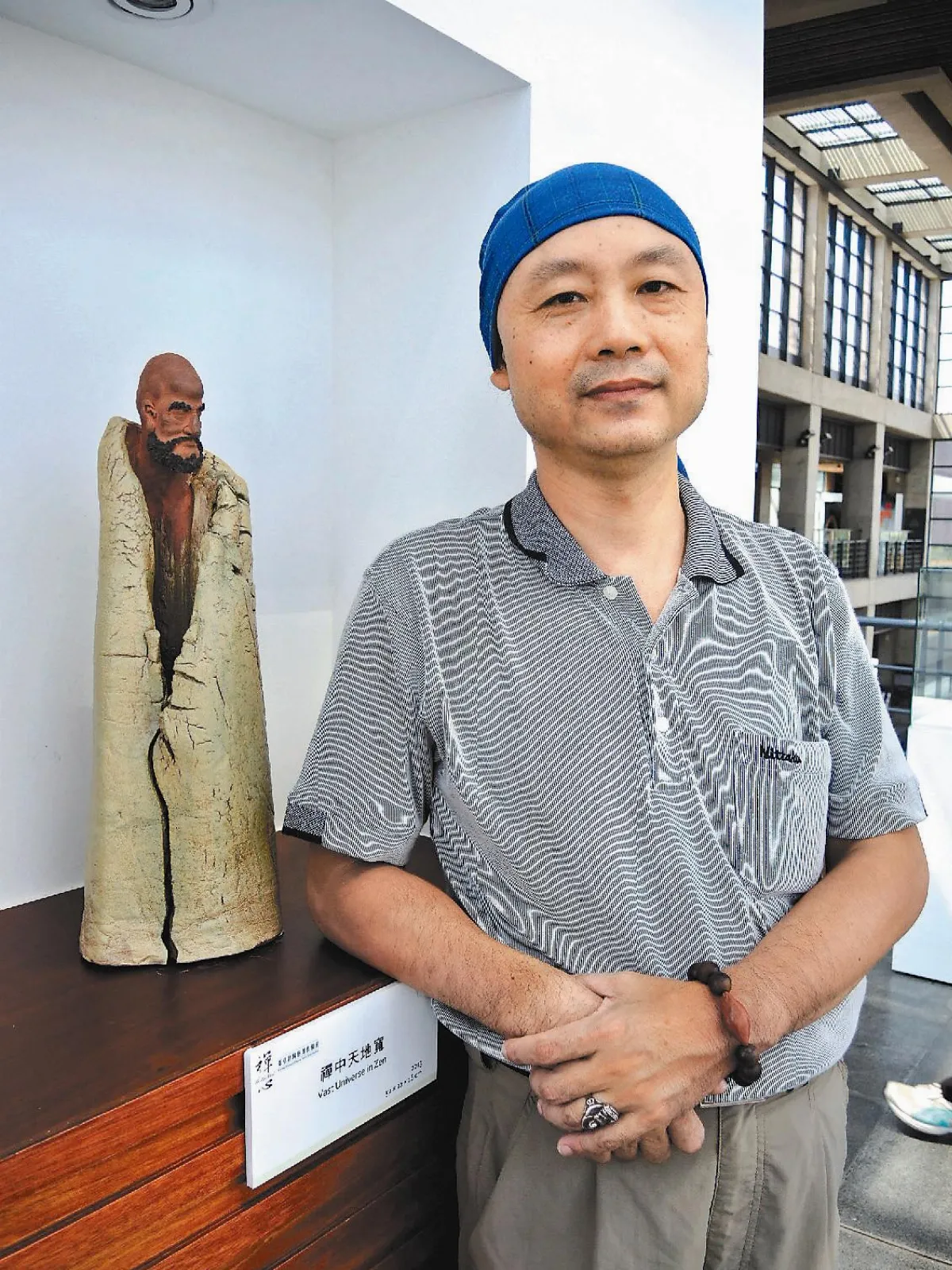 陶藝創作現禪機 公務員辦個展