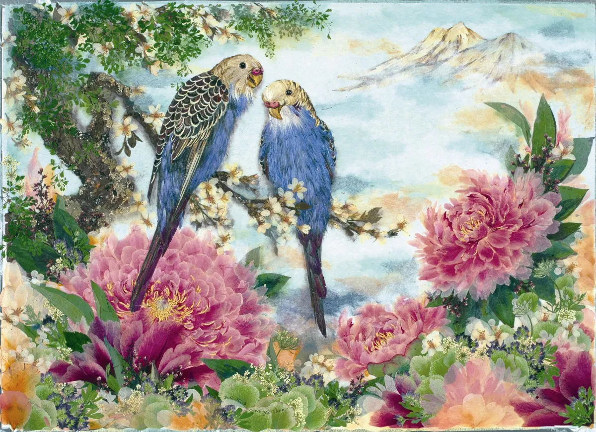 【陳毓姍押花藝術展】 春之頌