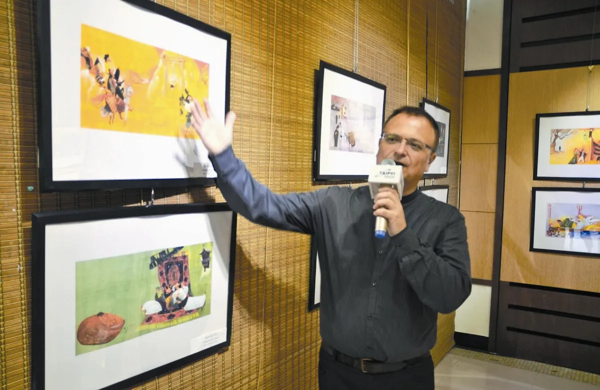 插畫家經驗分享 北科大師生 化身說故事的人