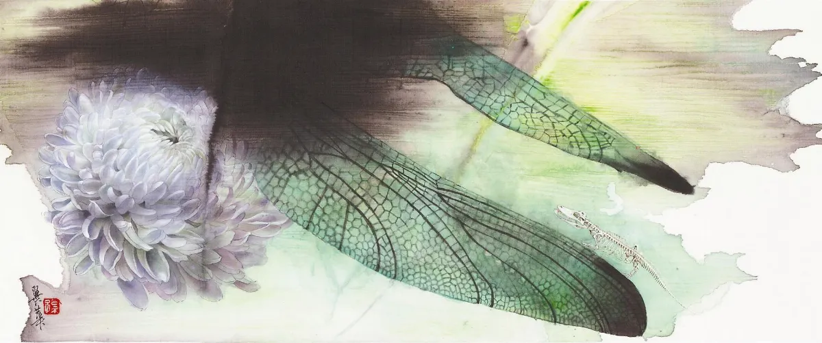 【當代‧五形‧水墨創作展】 窺花