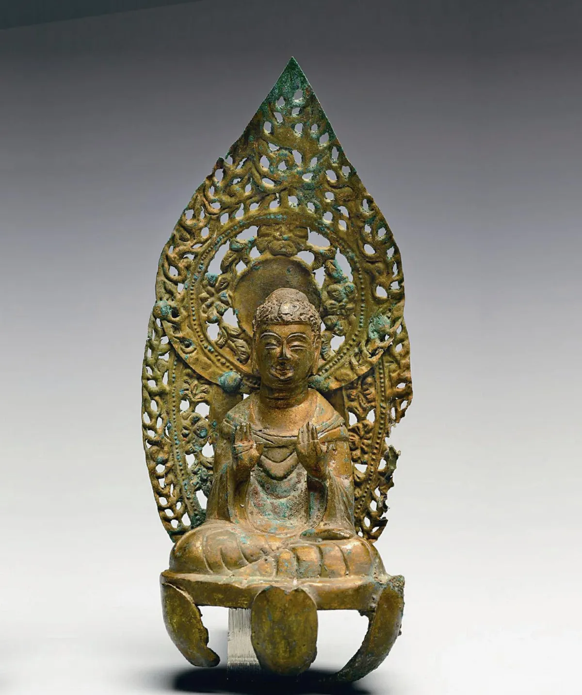 【七寶瑞光──中國南方佛教藝術展】銅佛坐像