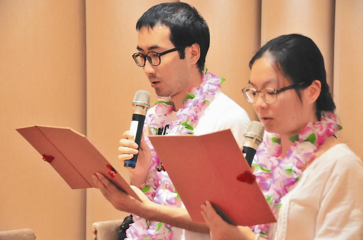 北京吳猛、段慧 願為菩提眷屬