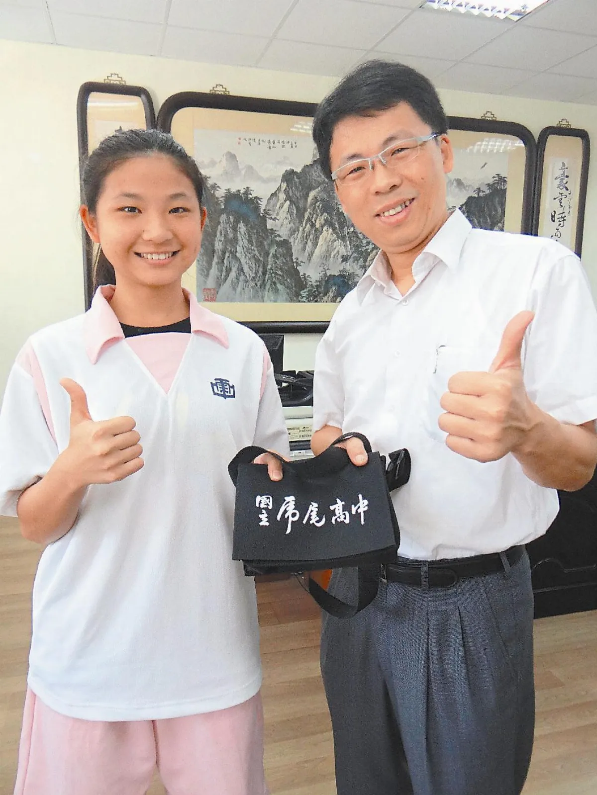 虎尾高中林彥廷 武術奪金 她是有勇氣的台灣女兒