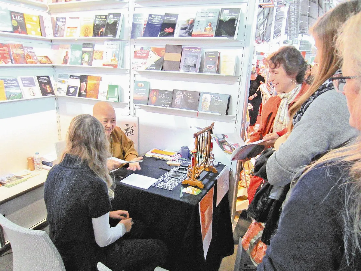 法蘭克福書展 星雲大師著作風行