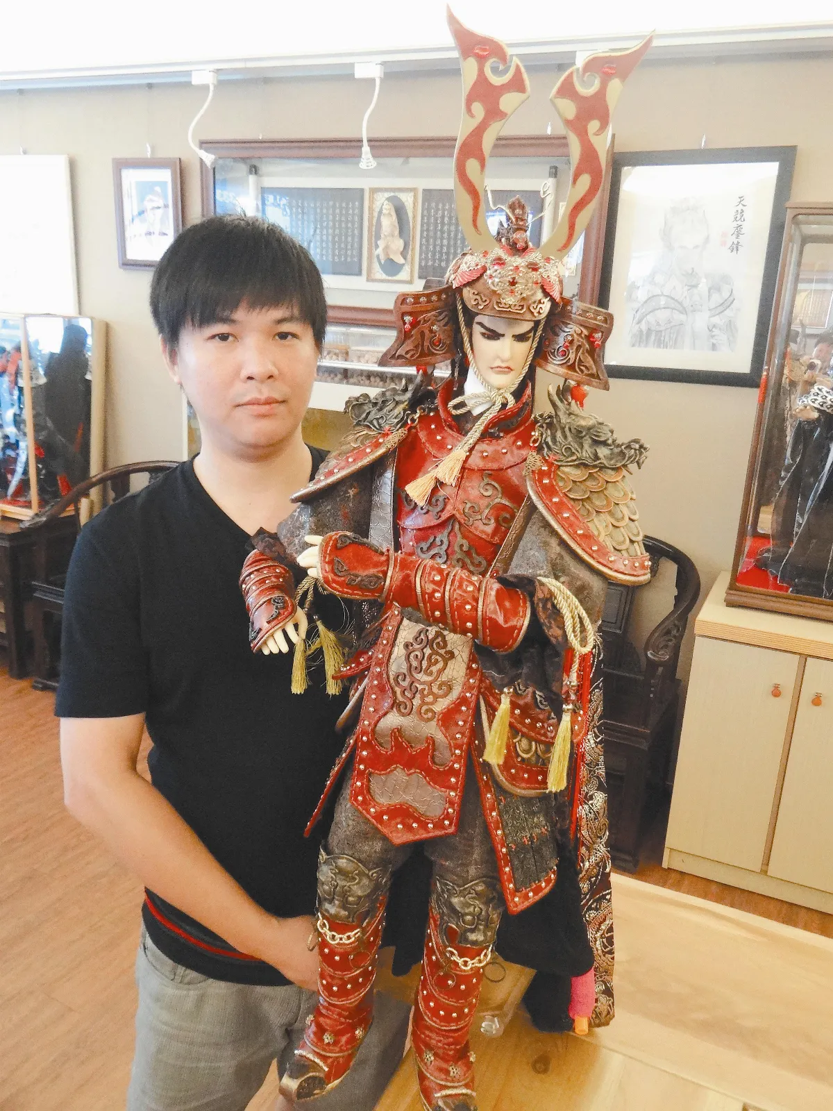 超級布袋戲迷 自創戲偶