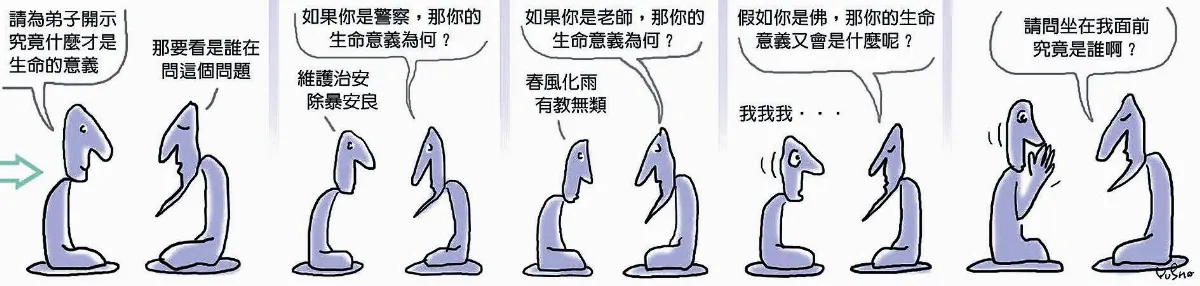 參禪參纏 佛的生命意義