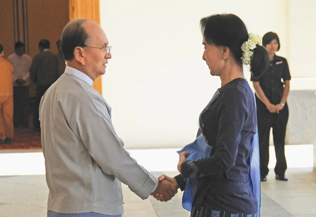 歐巴馬籲舉行兼容與公信力選舉  談大選 緬總統破天荒會翁山蘇姬