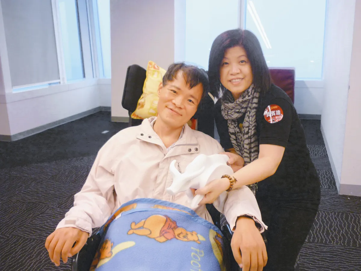 袁鵬偉 提升輔具 打造漸凍人平台