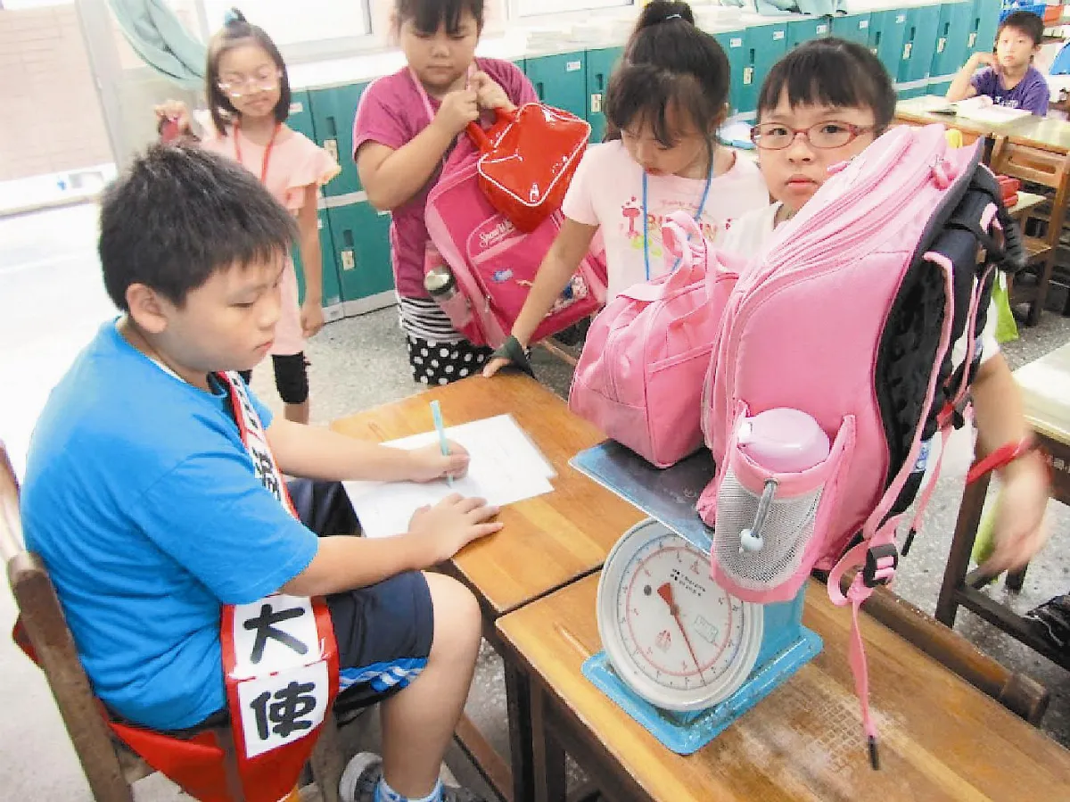 書包減重 大使抽查