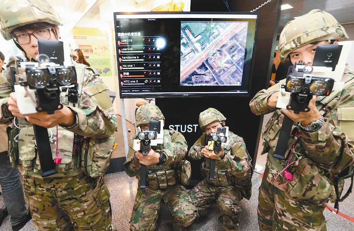 南台科大生存遊戲 打漆彈不沾衣