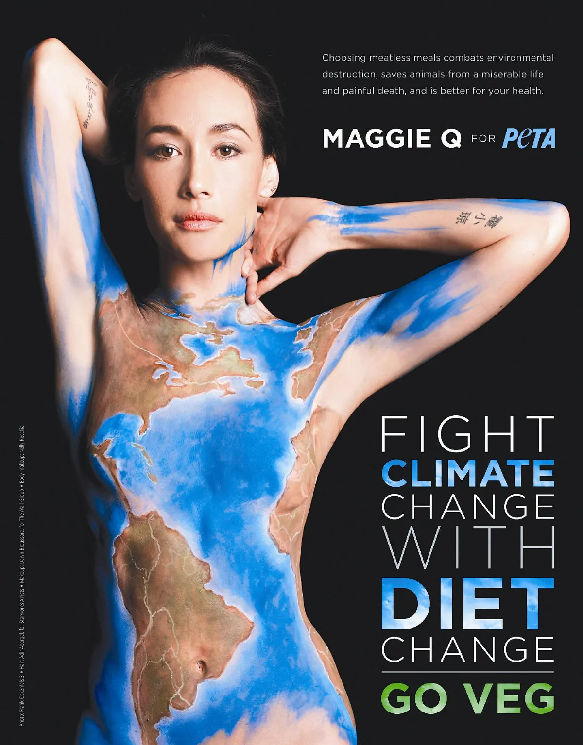 最性感素食名人 台灣6藝人入圍