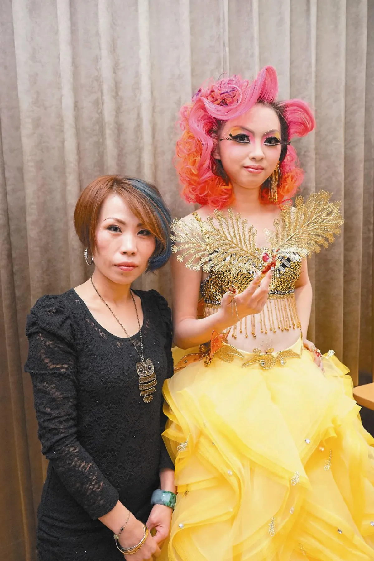 黎明講師彭瑞華 構思1年做百件 亞太美髮賽染冠