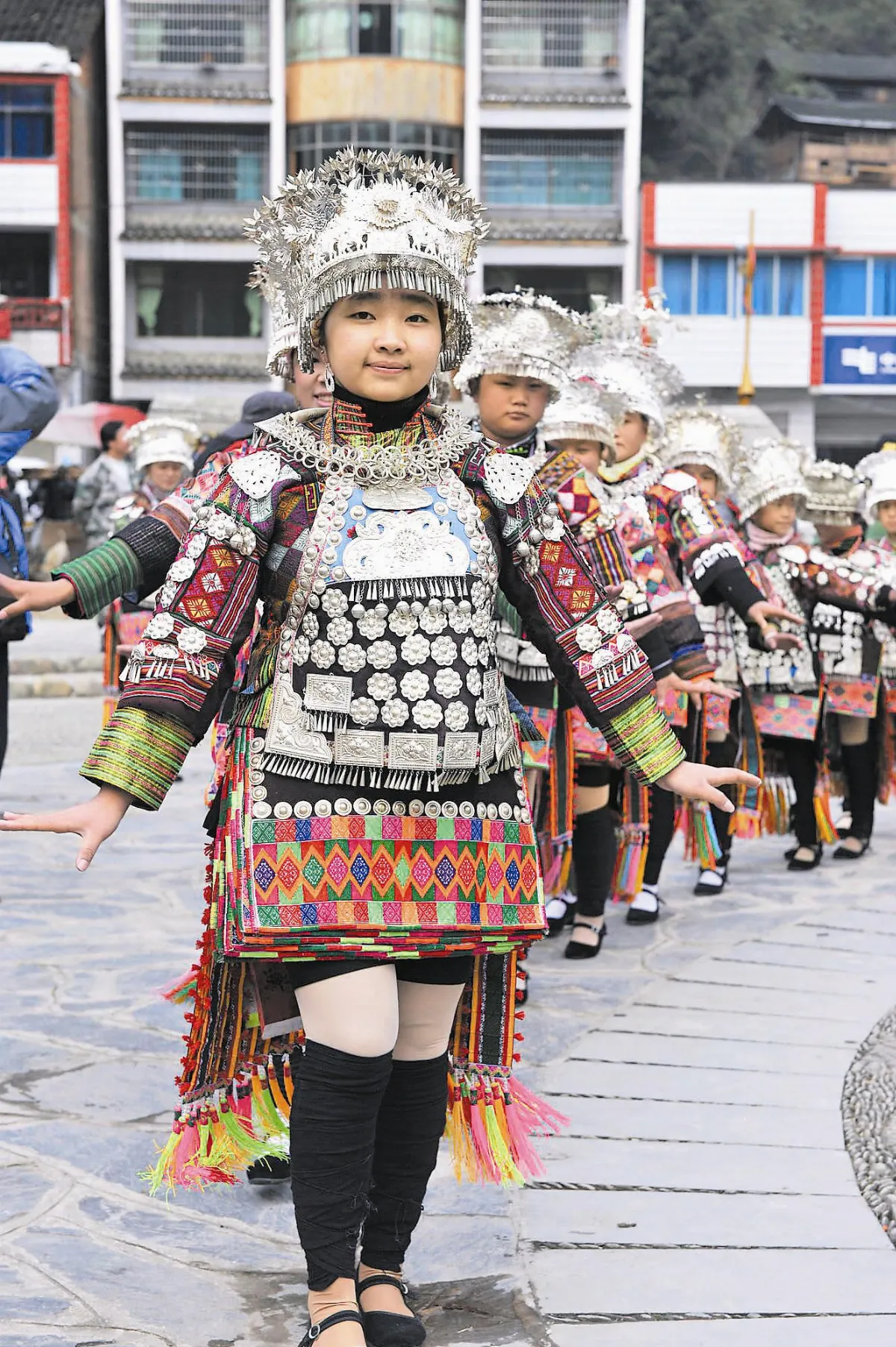 圖片故事 苗疆聖地歡度苗年 團圓兼賺觀光財