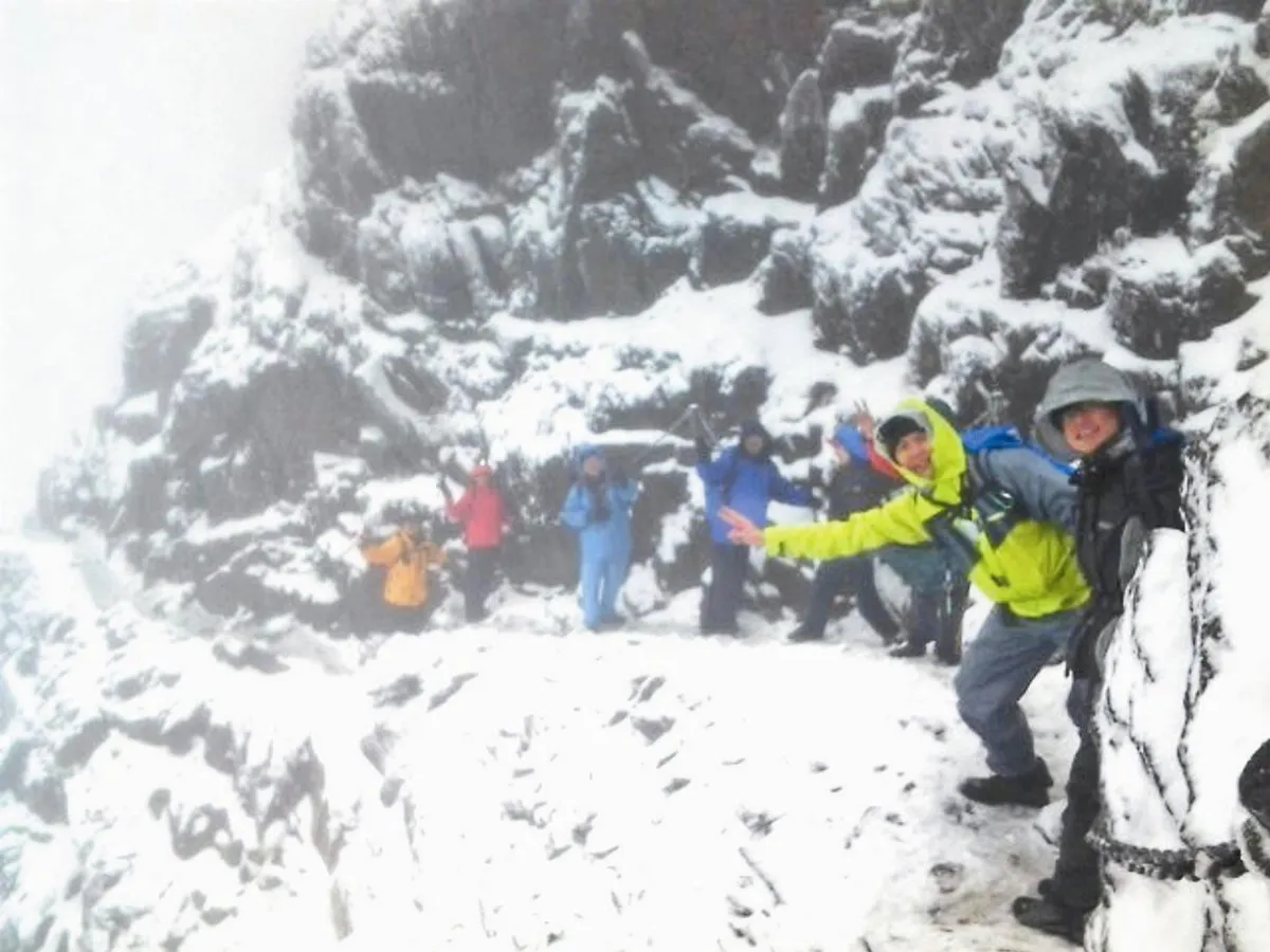 玉山19年來 最早瑞雪