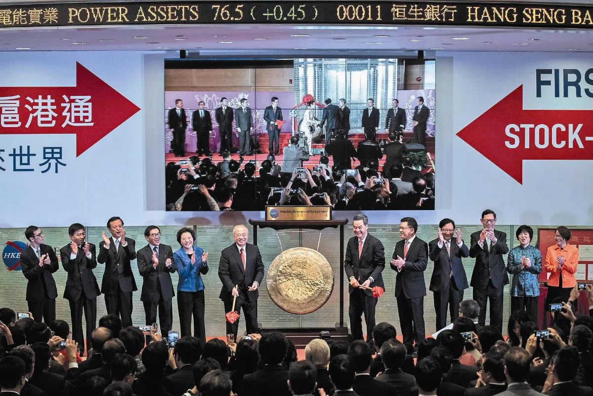 滬港通吸金力 上海是香港10倍