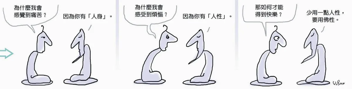 參禪參纏  人生，少用一點？