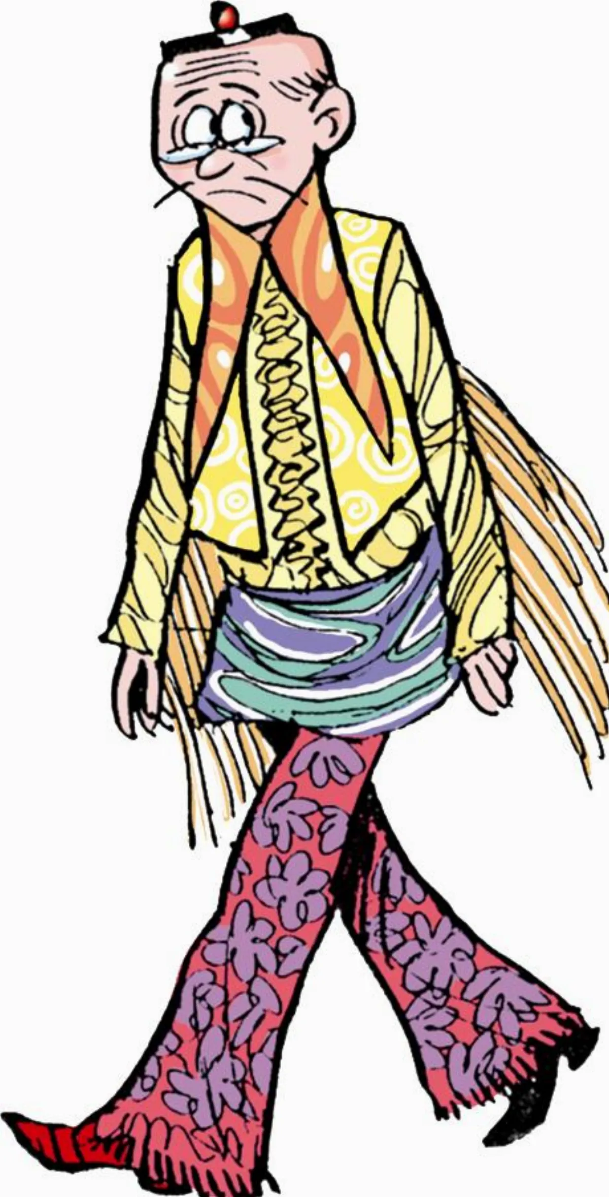 老夫子 喳喳百科  傷不起