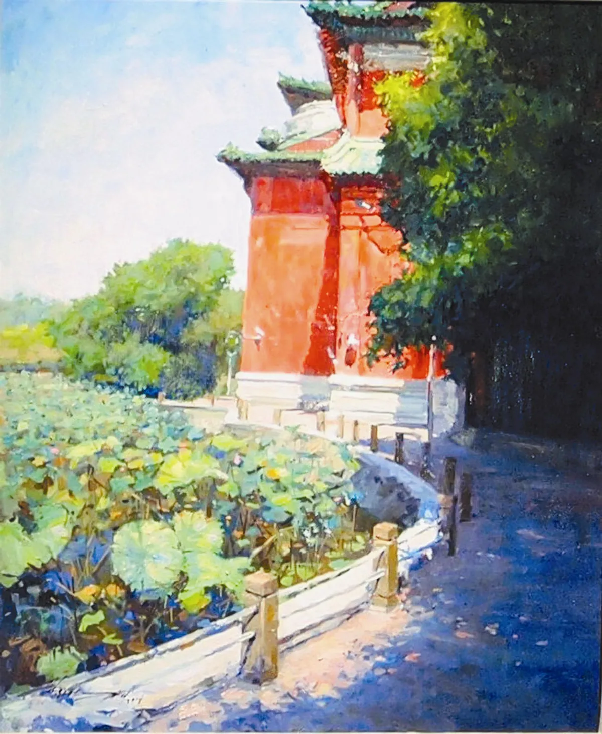 【詹振揚．秋季油畫個展】豔陽天