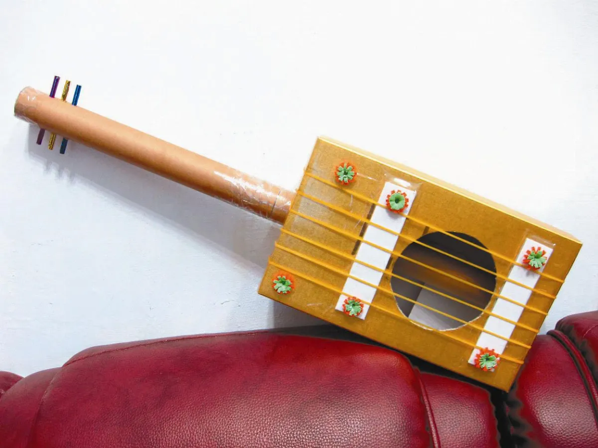 親子DIY 愛的烏克麗麗