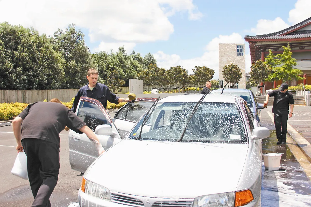 傳愛南島 北島佛光人洗車贊助