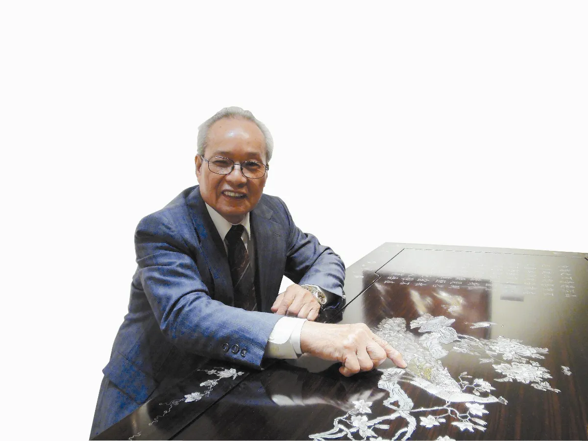 創作螺鈿1甲子 張茂森藝立不搖