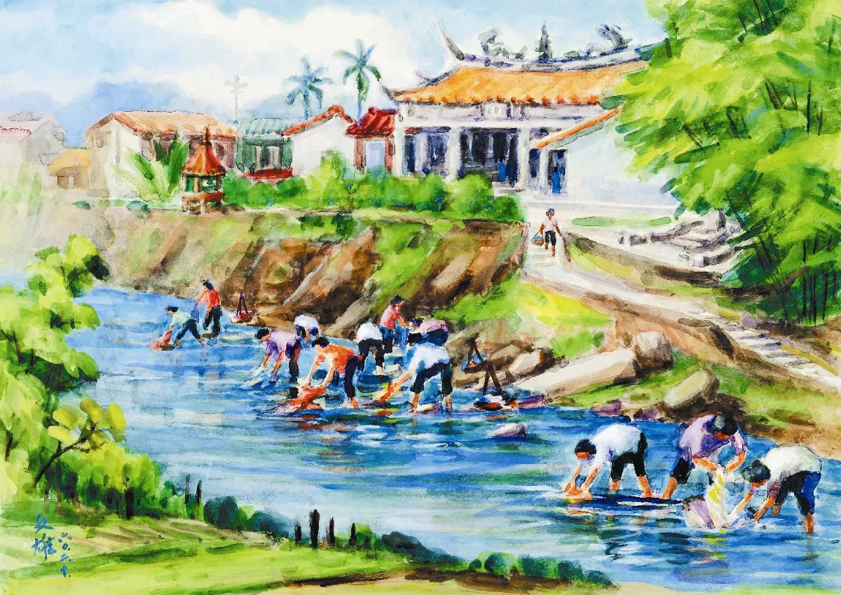 彩繪半世紀  何文雄首展