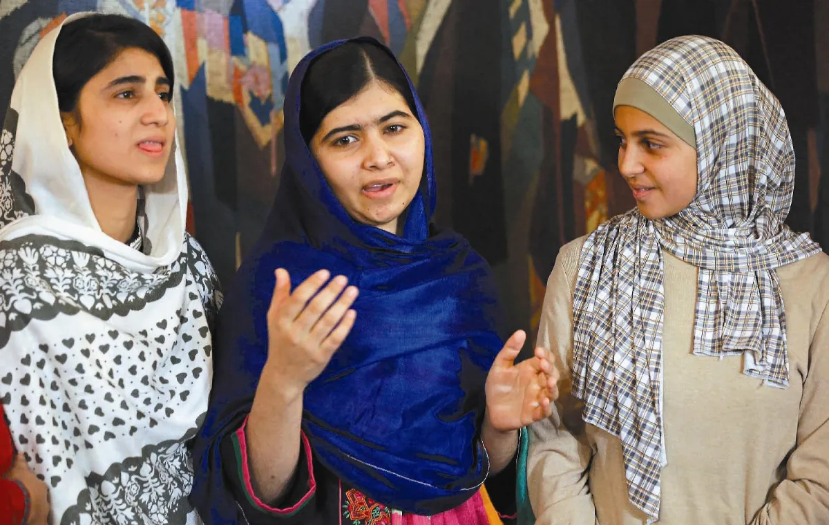 稱兒童不要iPad 只要一本書 馬拉拉心願：擔任巴基斯坦總理