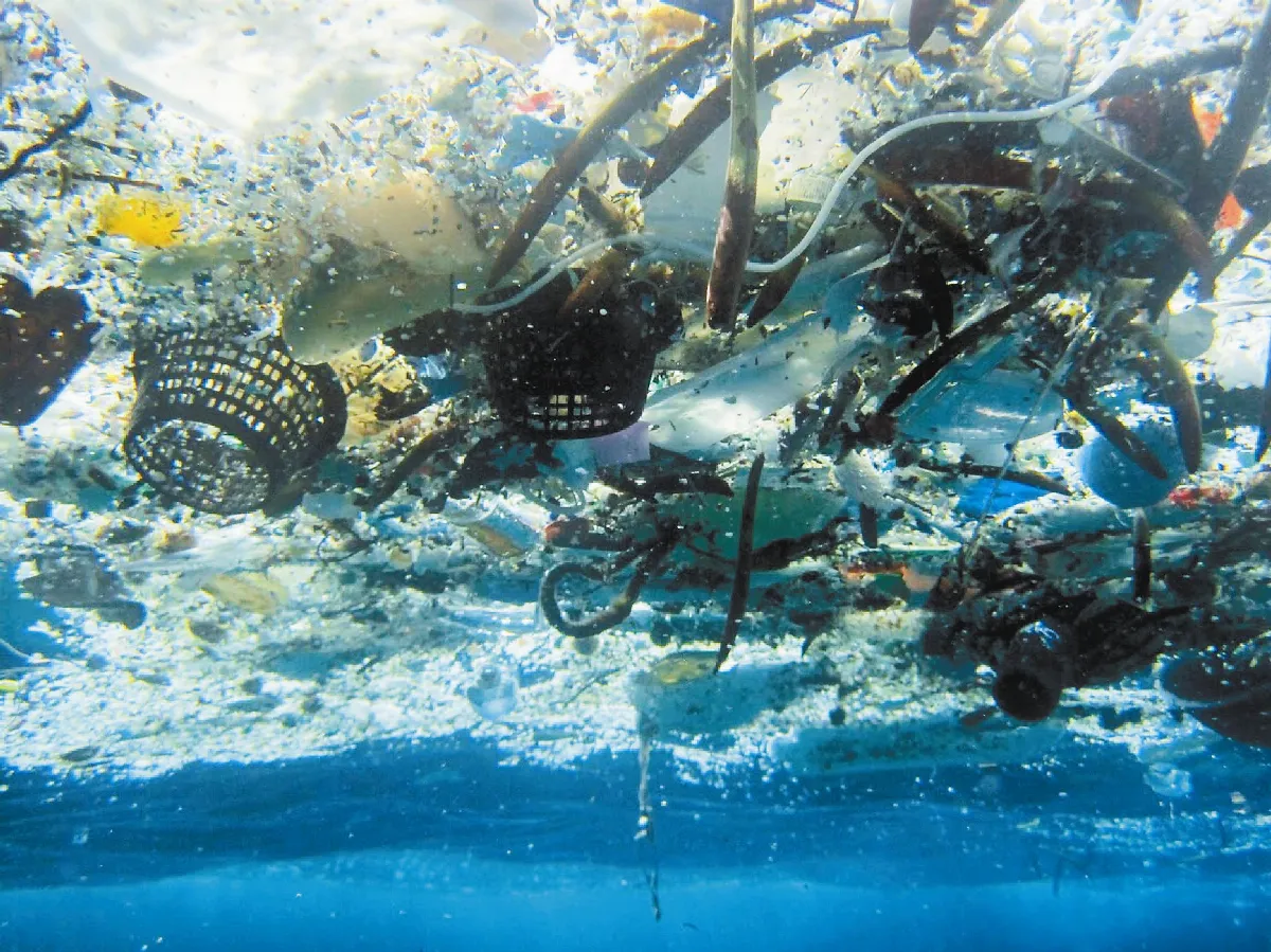 海洋超市 漂流5兆件塑膠垃圾