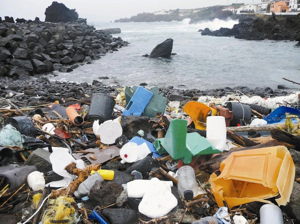 海洋超市 漂流5兆件塑膠垃圾