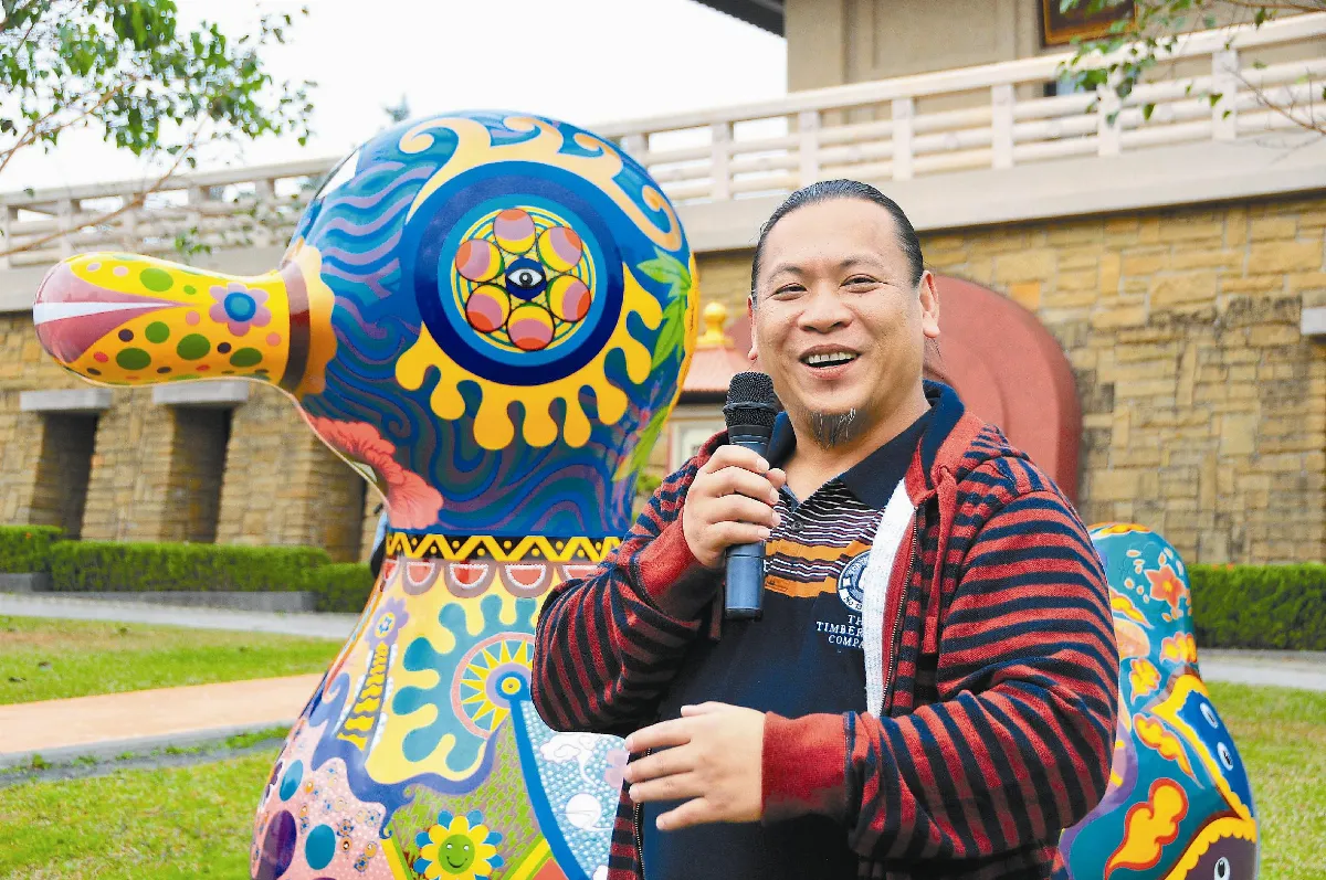 洪易地景展 佛館喜氣羊羊