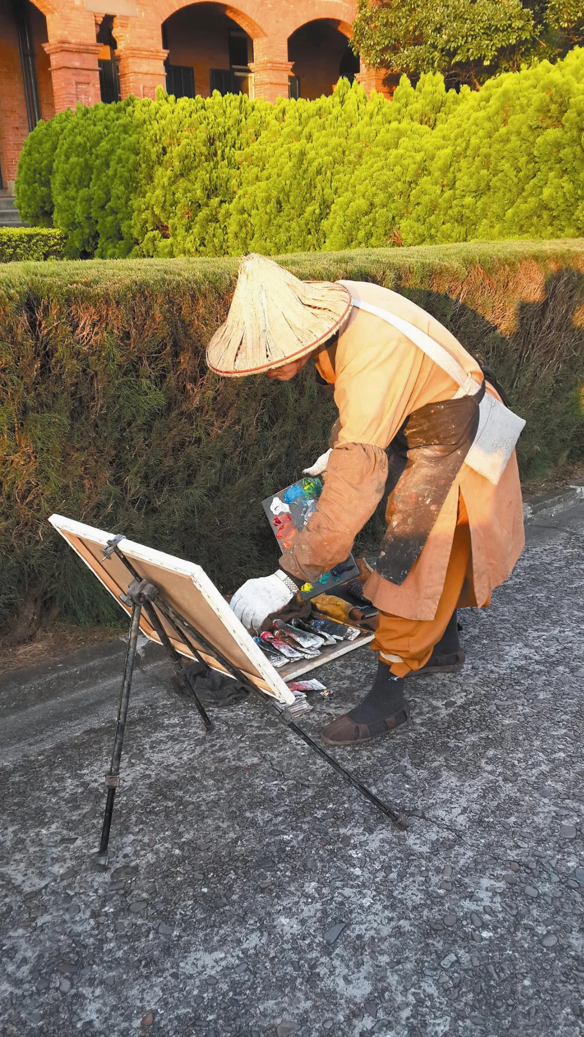 生活快門 愛畫畫的出家人