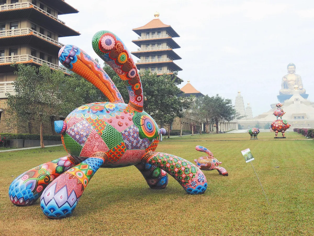 【洪易．喜氣羊羊——地景裝置展】   令人驚艷的地景裝置