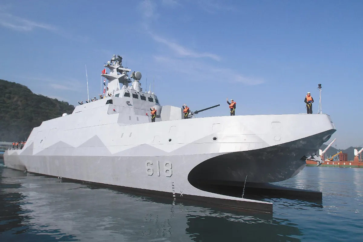 亞洲最快最強 匿蹤沱江艦成軍