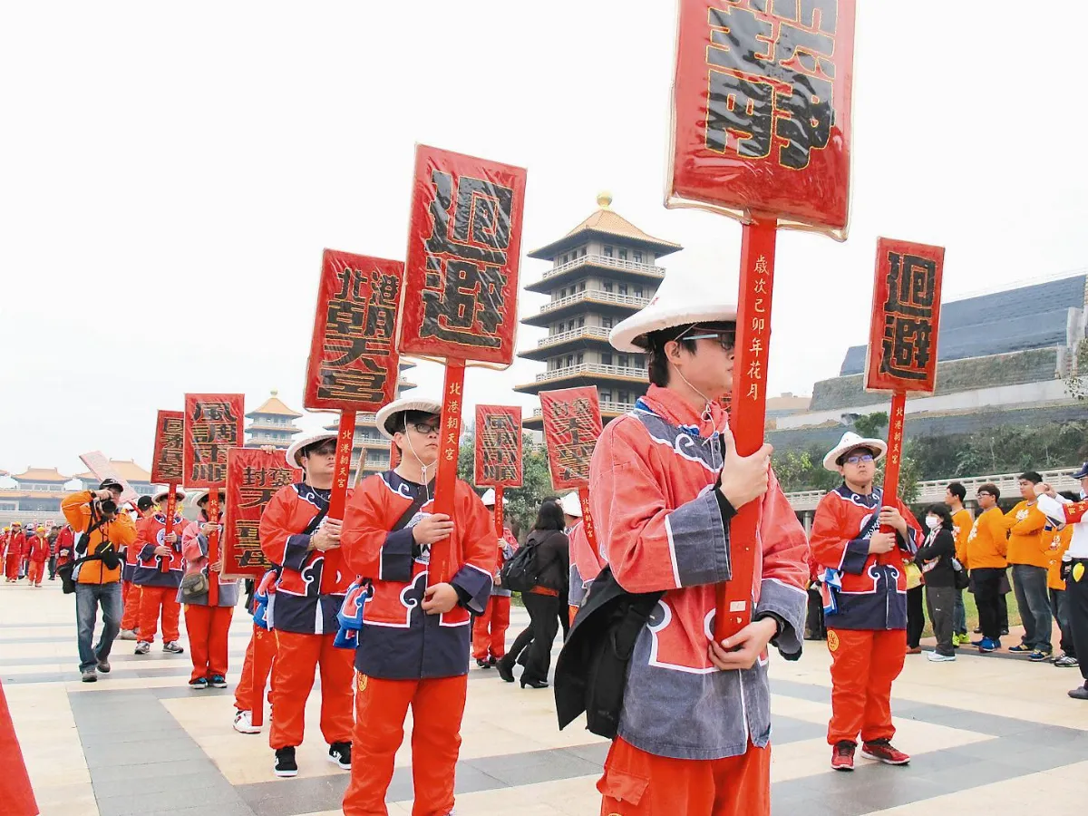 雲林北港朝天宮 轎班遵古禮