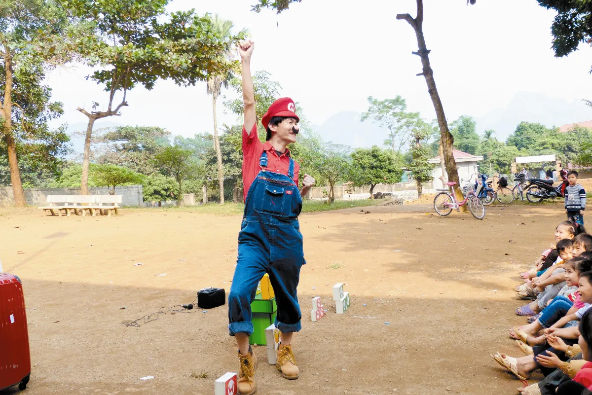 台灣Mario 傳遞力量與勇氣