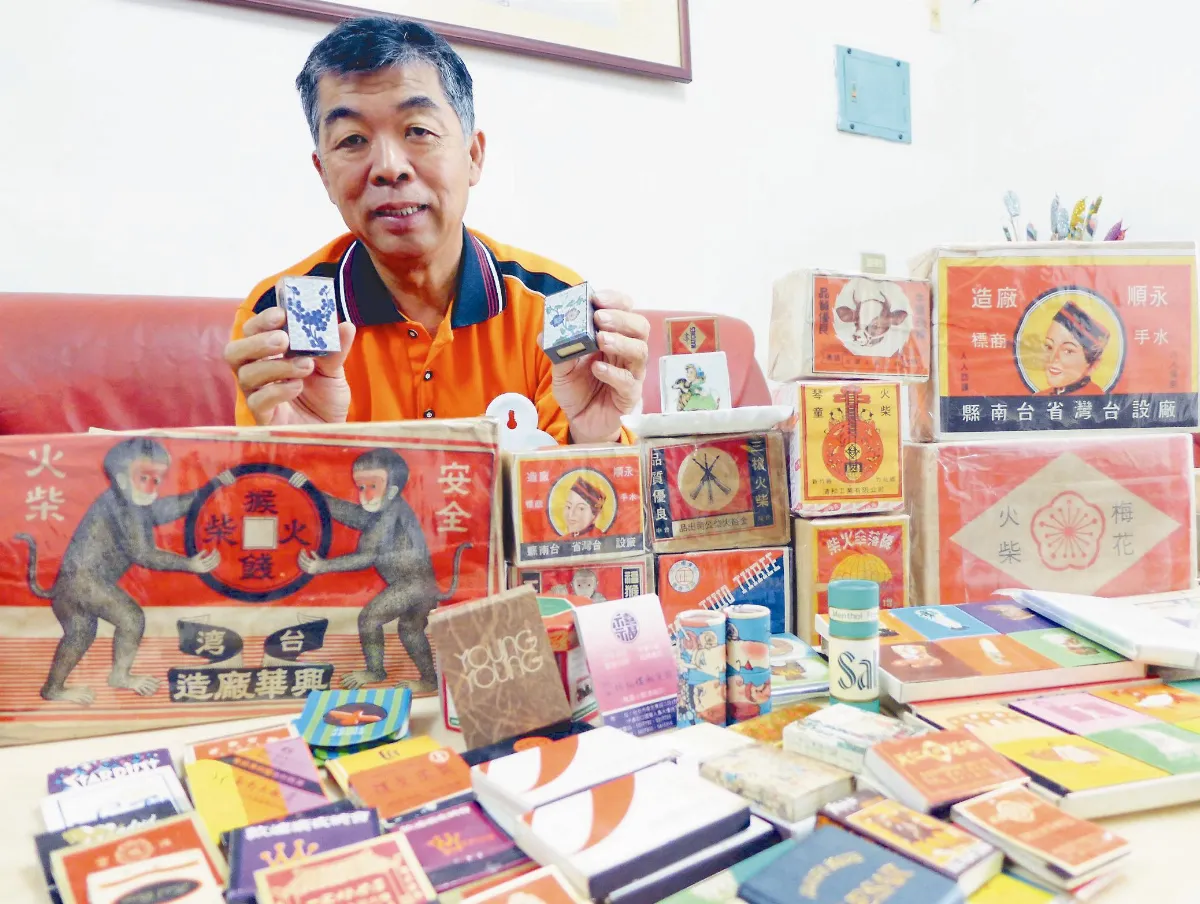 研究火柴成癡  蔣敏全出書話采風