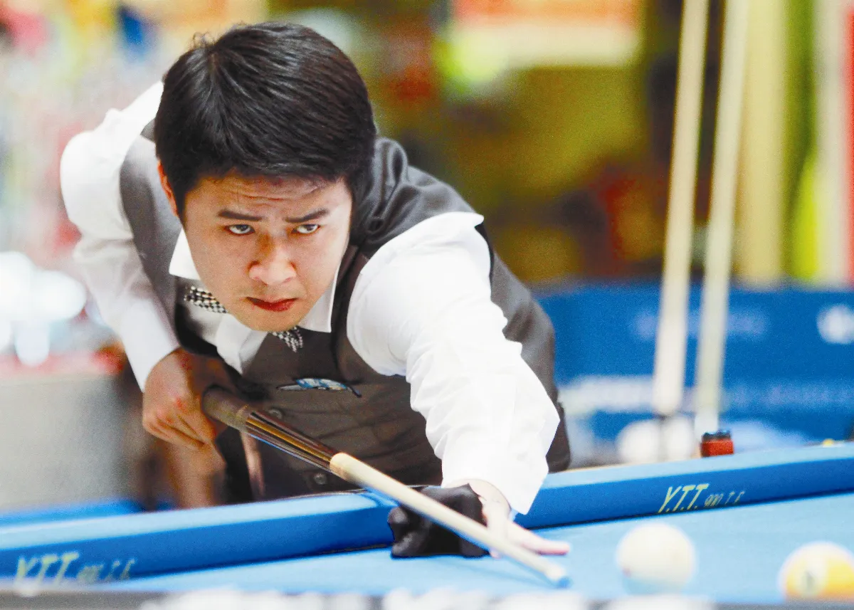 花式撞球 張玉龍世界第一