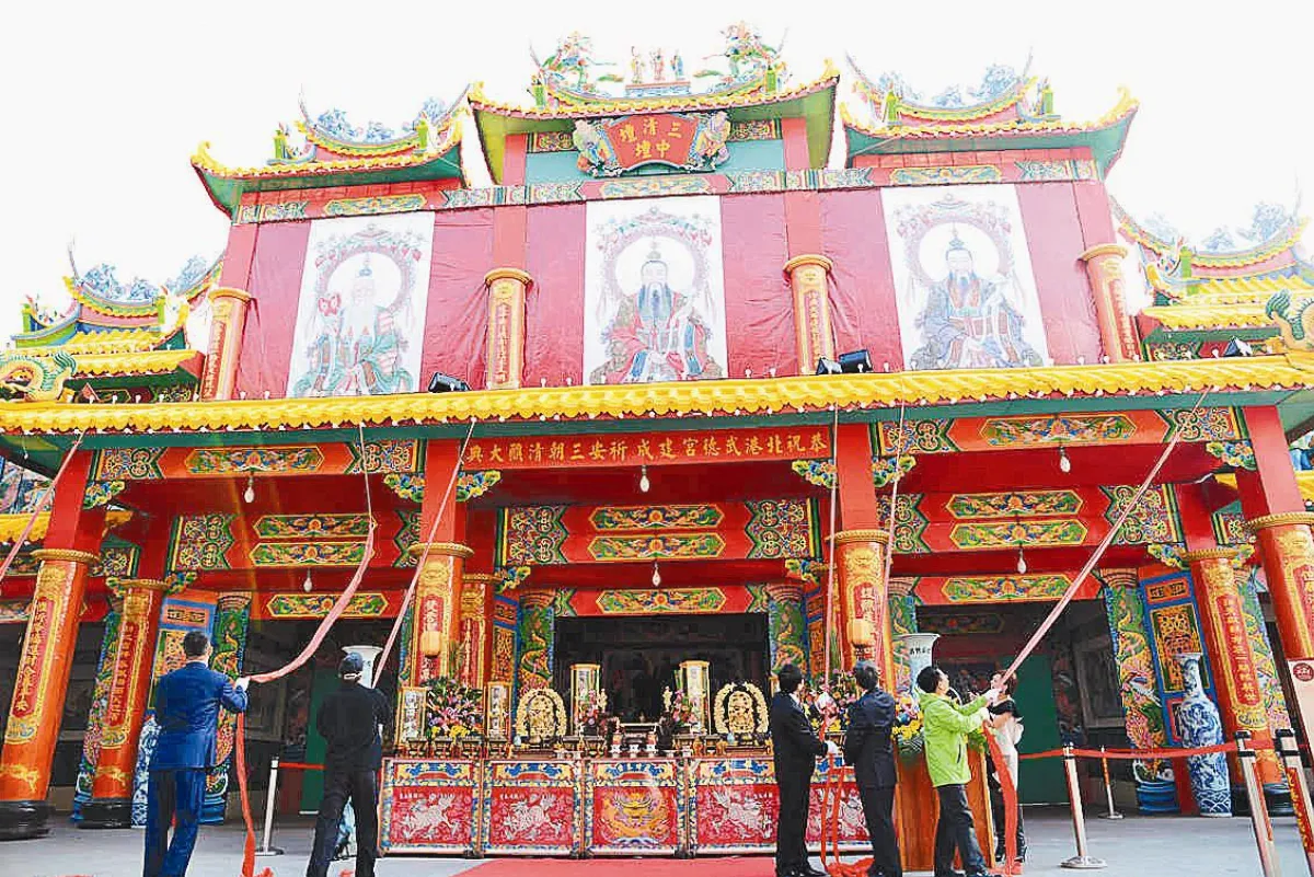 北港武德宮百年大醮 彩繪神像亮相