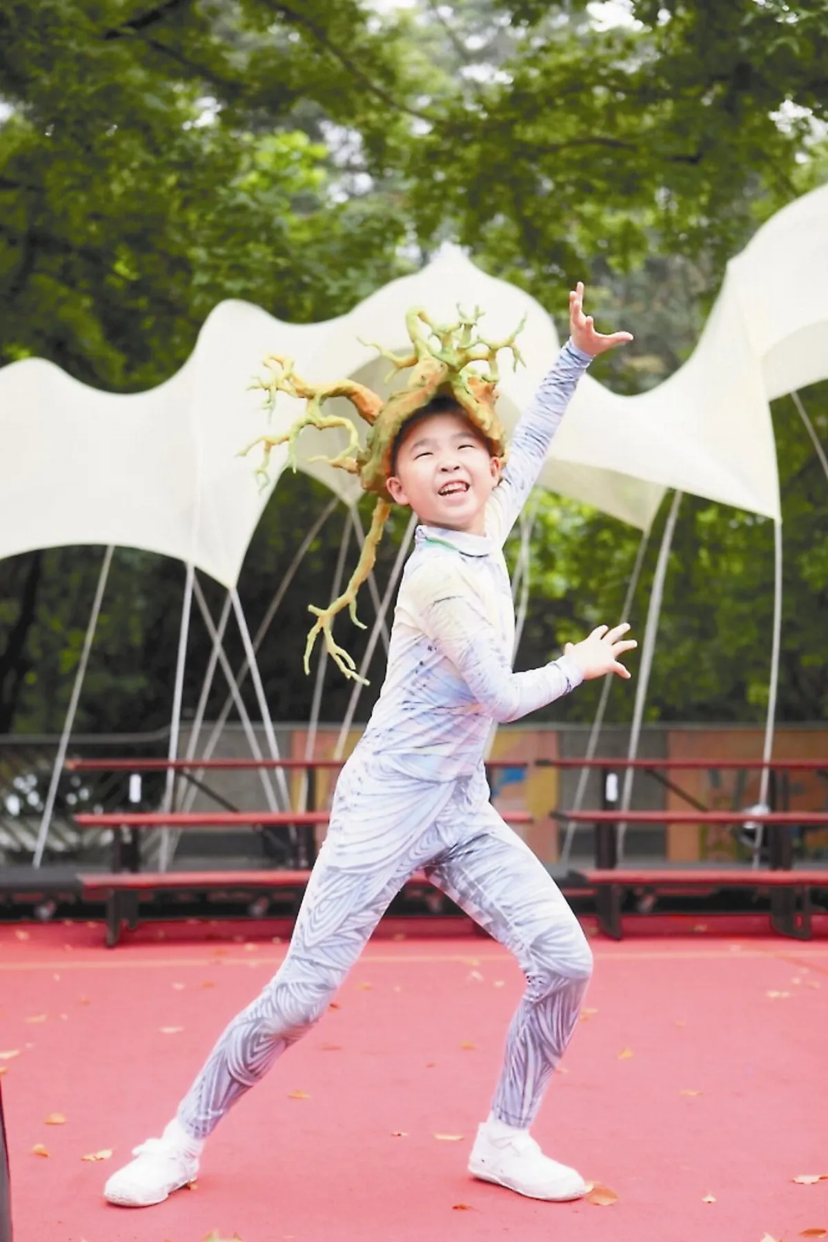 活化校園  大樟樹下游五藝 博嘉扎根美育