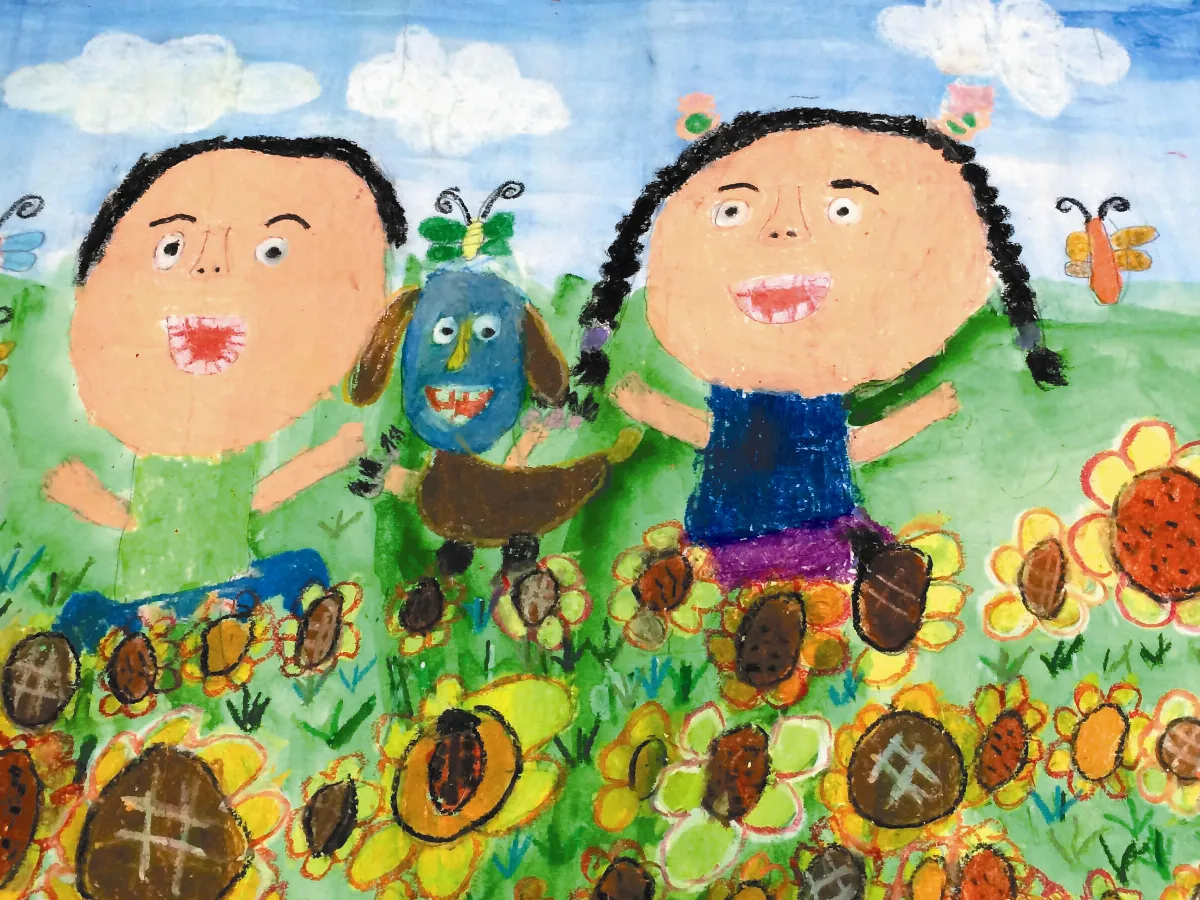 快樂塗鴉簿 一起去賞花