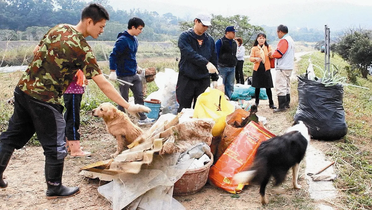 清淨新埔霄裡溪 行動愛地球