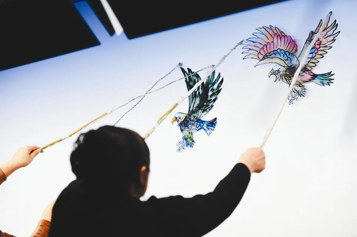 皮影戲混搭  非遺有生機