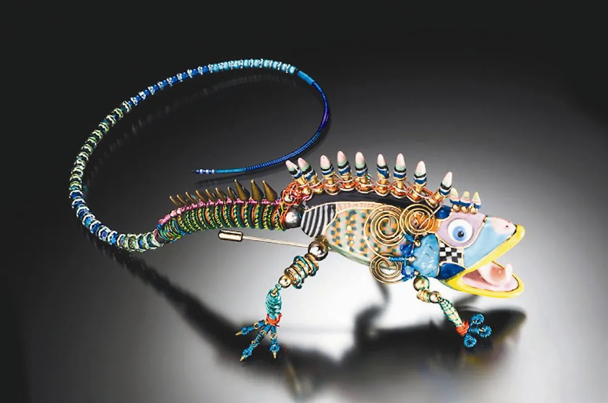 【美麗心生態──蔡爾平、蔡爾信藝術創作雙聯展】 廢鐵彩鑲瓷