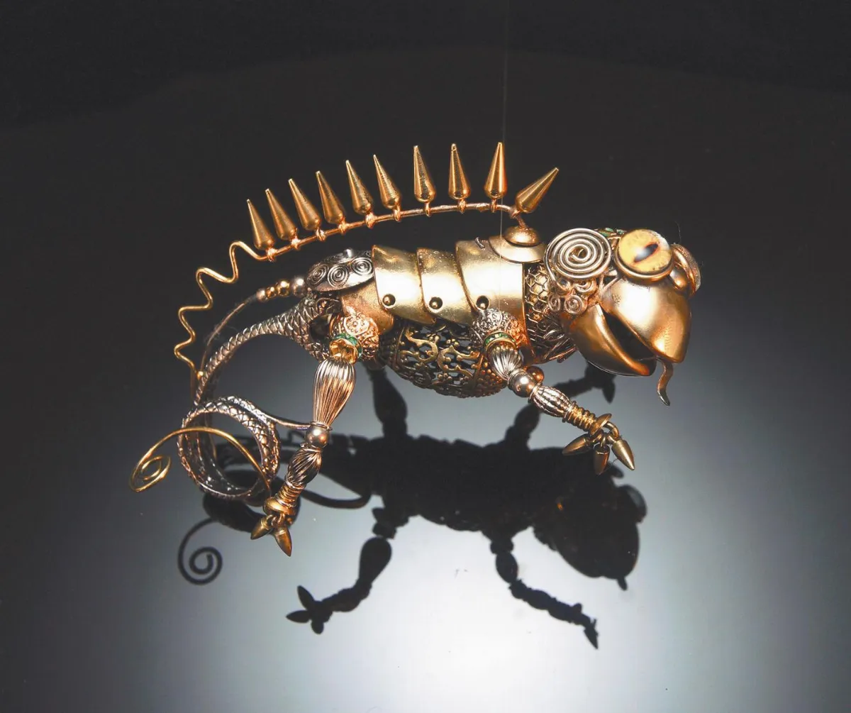 【美麗心生態──蔡爾平、蔡爾信藝術創作雙聯展】 創新工法