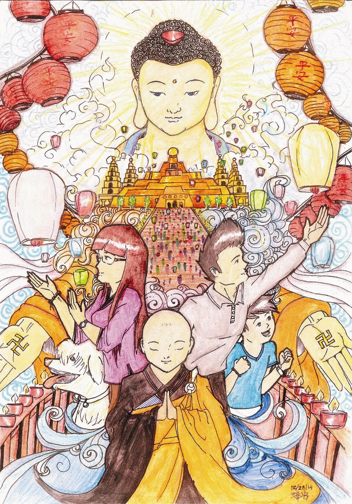 叢林漫畫 佛光普照