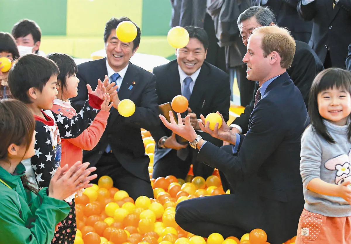 威廉王子訪福島 心繫311災民