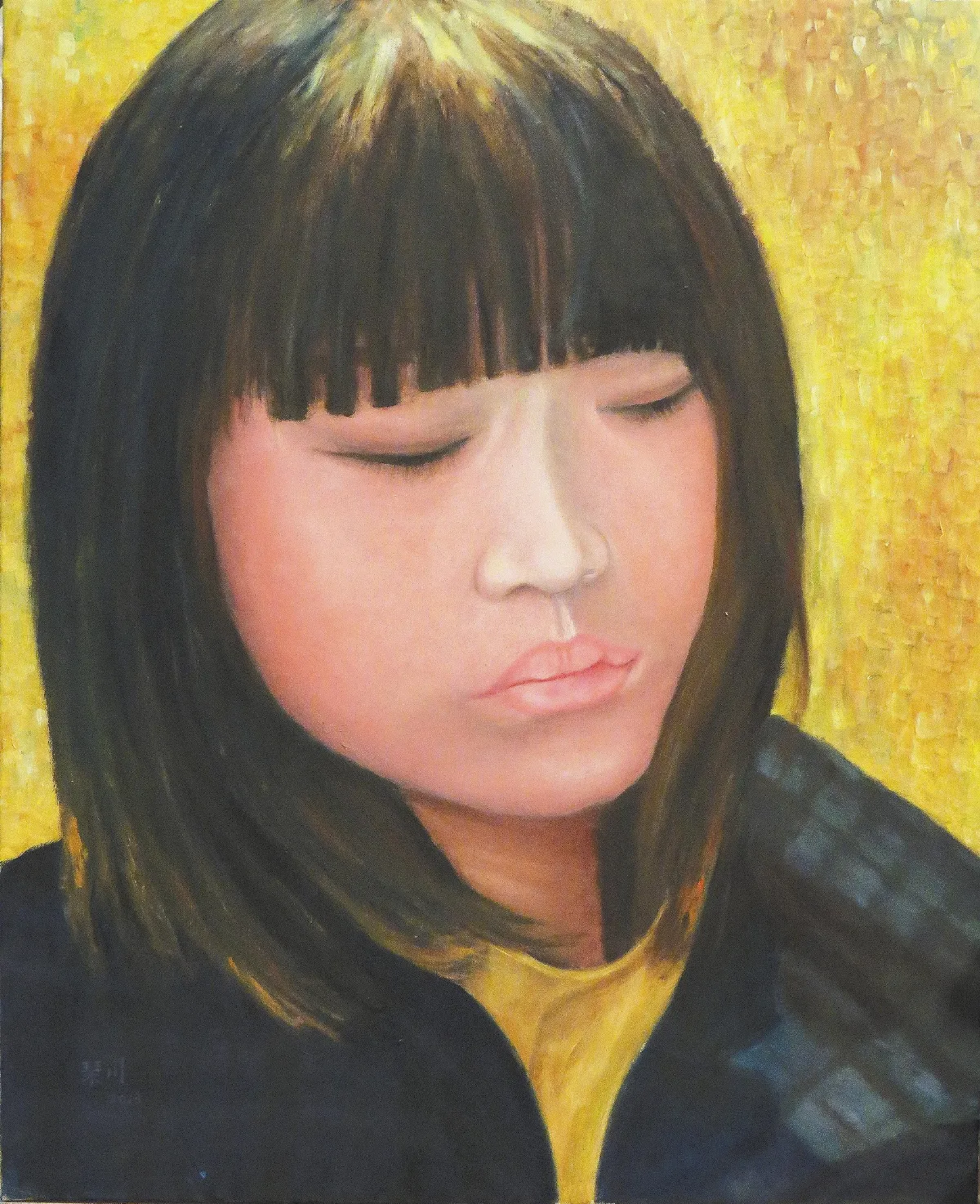 浮世畫框 少女
