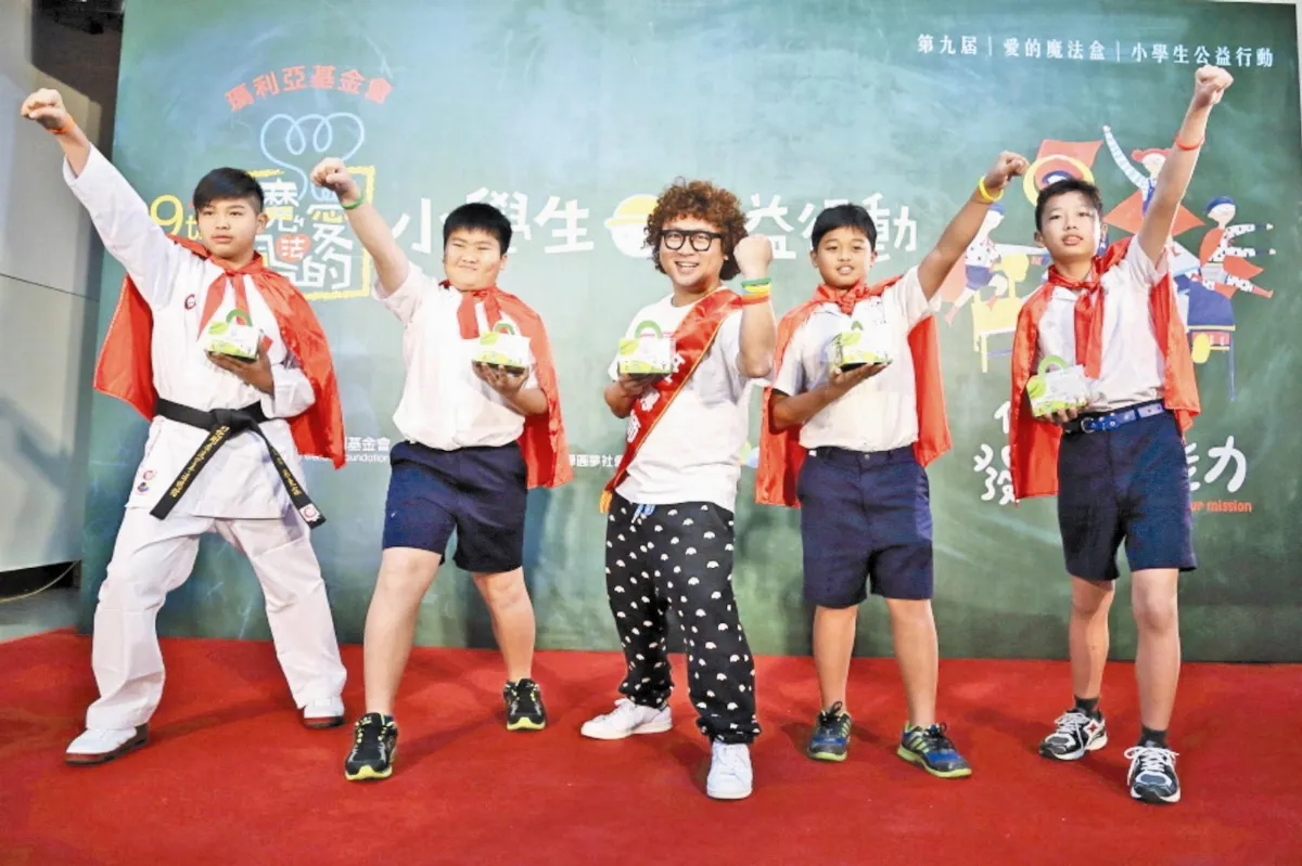 納豆代言 號召小五生行善